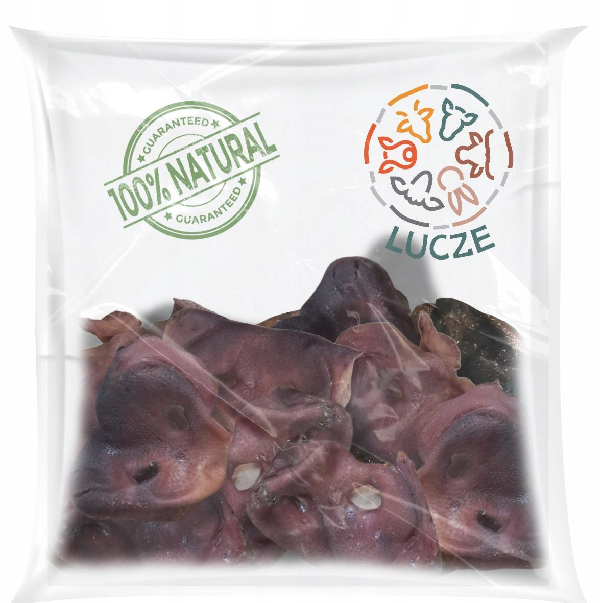 DOG TREAT Pork noses 500g dried 100% NATURAL PREMIUM teether