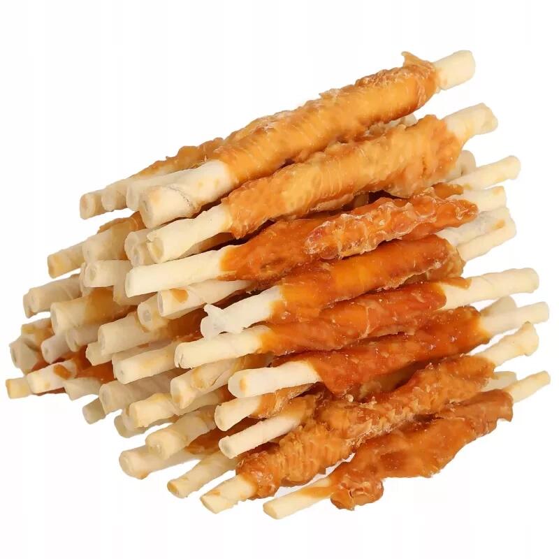 DOG TREATS CHOPSTICKS WRAPPED IN CHICKEN 500G +10% FREEBIE Volume 0 ml