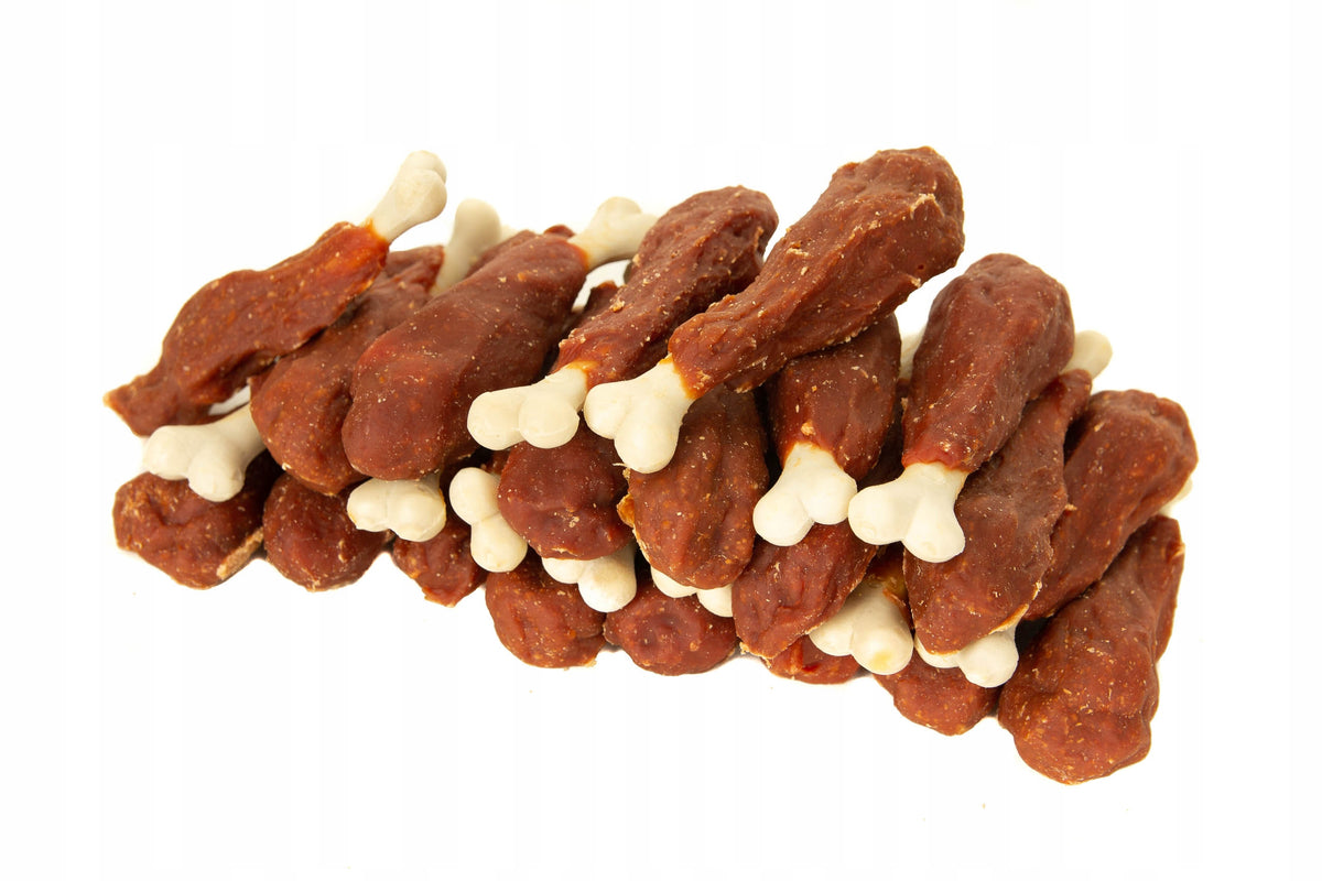 DOG TREATS MIĘSOŁAKI SOFT DUCK LEGS 500G Packaging status original