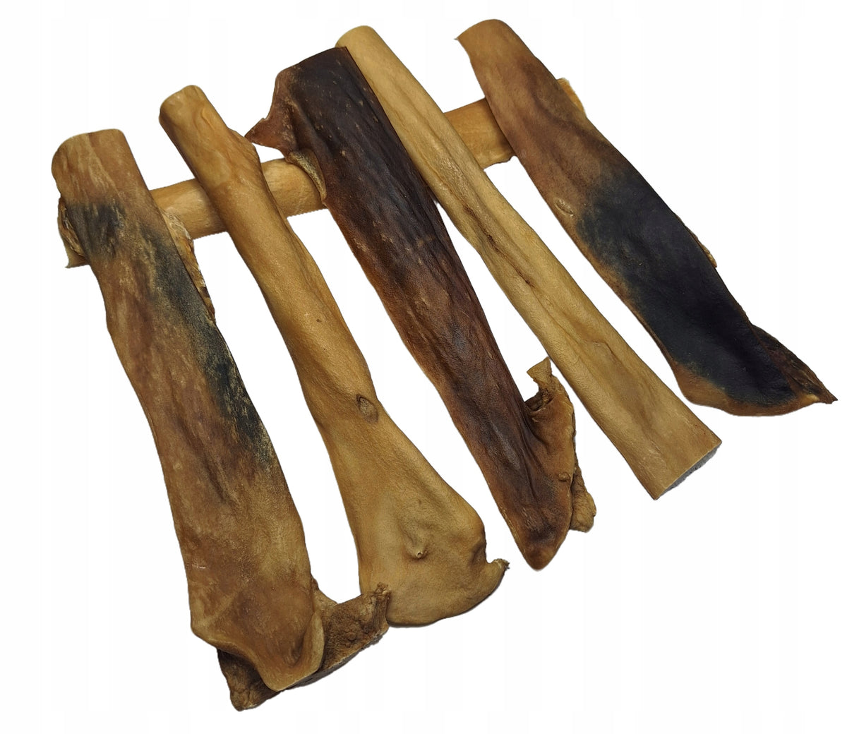 DOG TREATS Natural Teether Puppy Treat Beef LEATHER 30CM