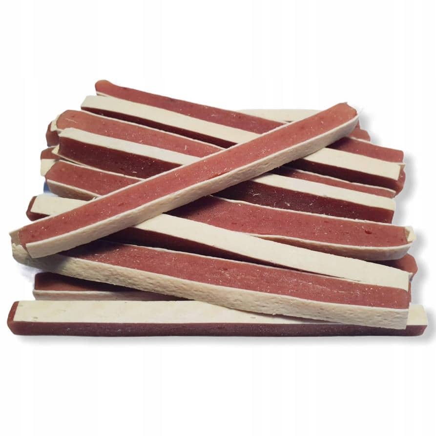 DOG TREATS SOFT RABBIT STICKS RABBIT BACON HAPPY SNACKY