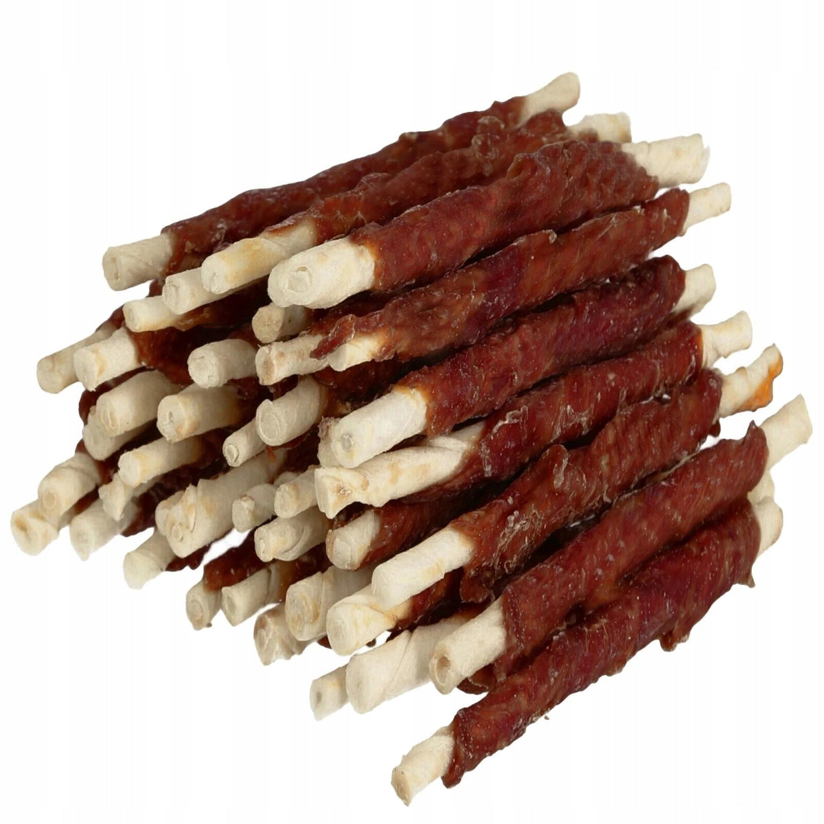 DOG TREATS STICKS WRAPPED IN DUCK 1Kg Packaging status original