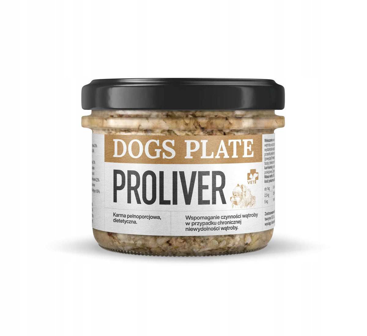 DOGS PLATE PROLIVER for liver disease turkey 180g