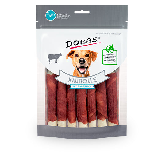 DOKAS - ROLLS WITH BEEF - teether 190g Manufacturer code 4251276204890