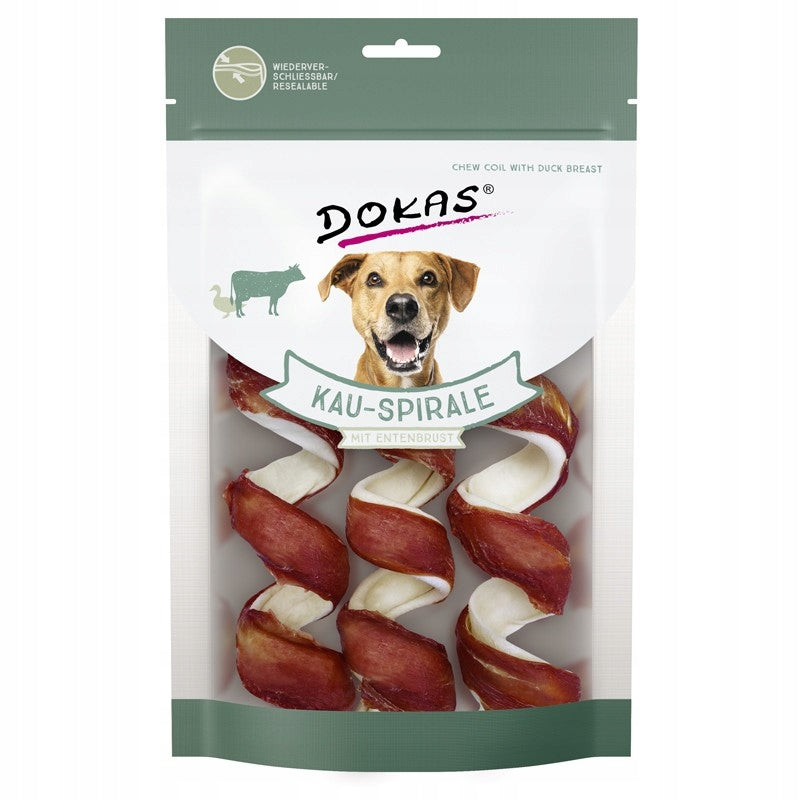 DOKAS dog teether spiral duck 3pcs