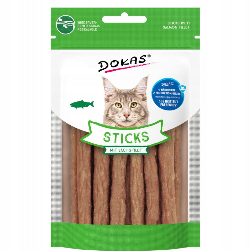 DOKAS sticks with salmon 30g