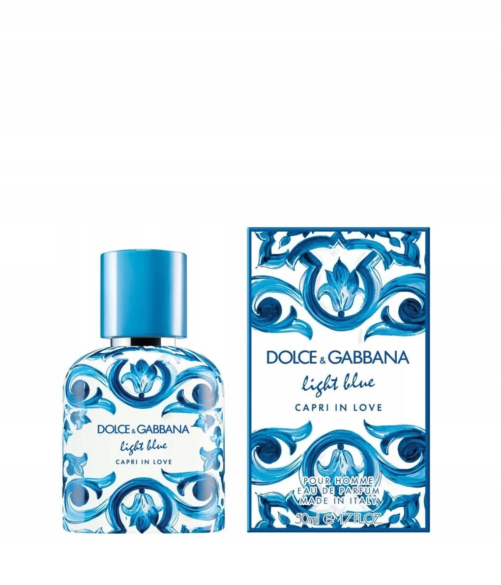DOLCE & GABBANA LIGHT BLUE CAPRI IN LOVE POUR HOMME EDP 50 ML EAN (GTIN) 8054754407297