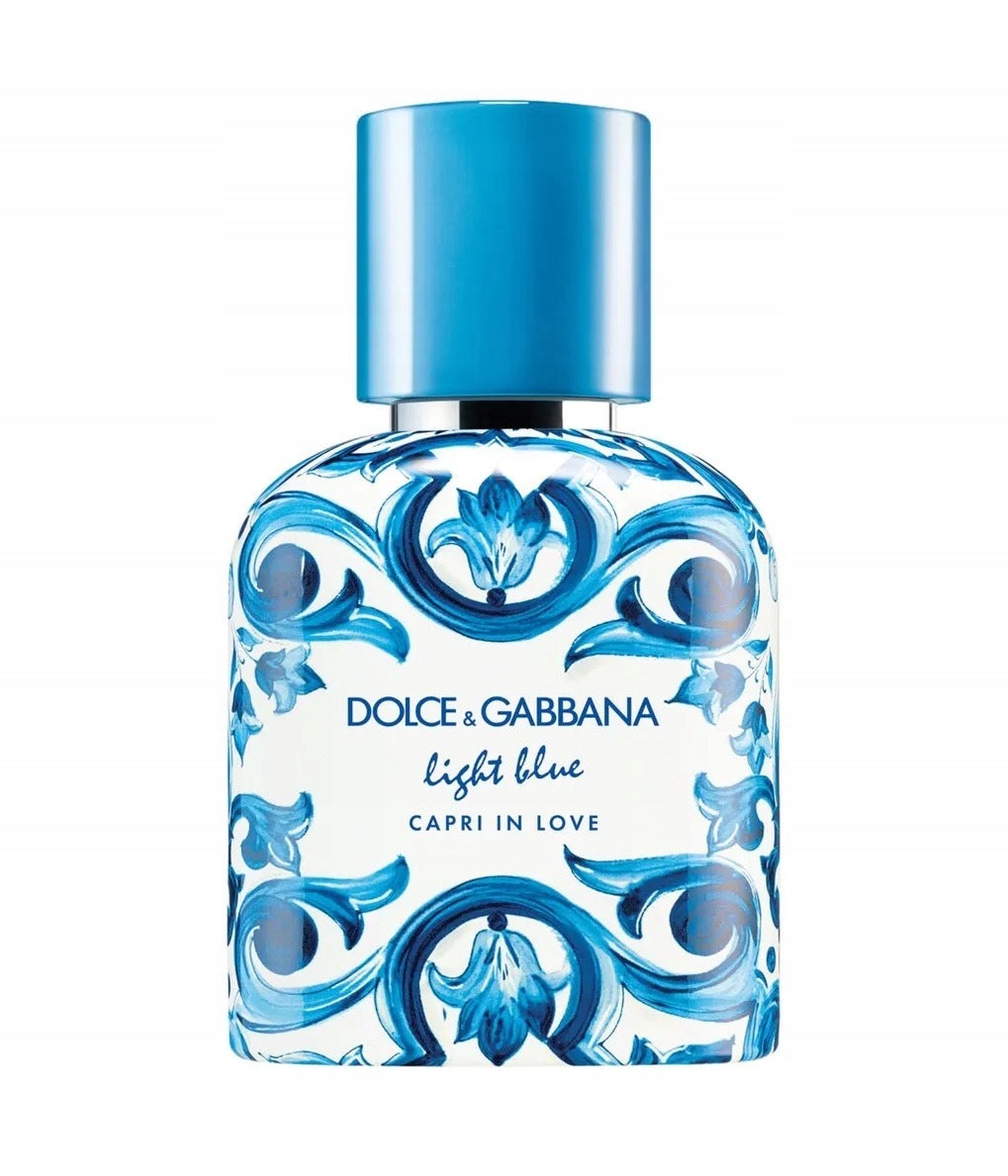 DOLCE & GABBANA LIGHT BLUE CAPRI IN LOVE POUR HOMME EDP 50 ML
