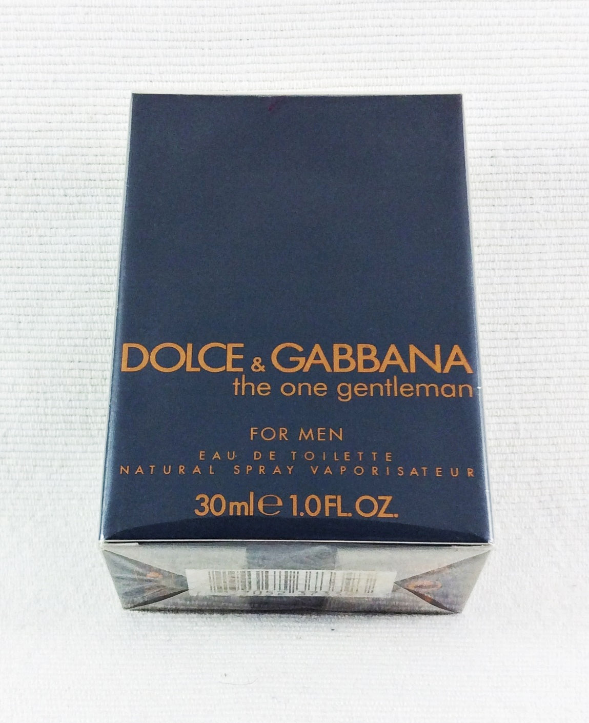DOLCE & GABBANA THE ONE GENTLEMAN 30 ML EAU DE TOILETTE UNIQUE Packaging status original