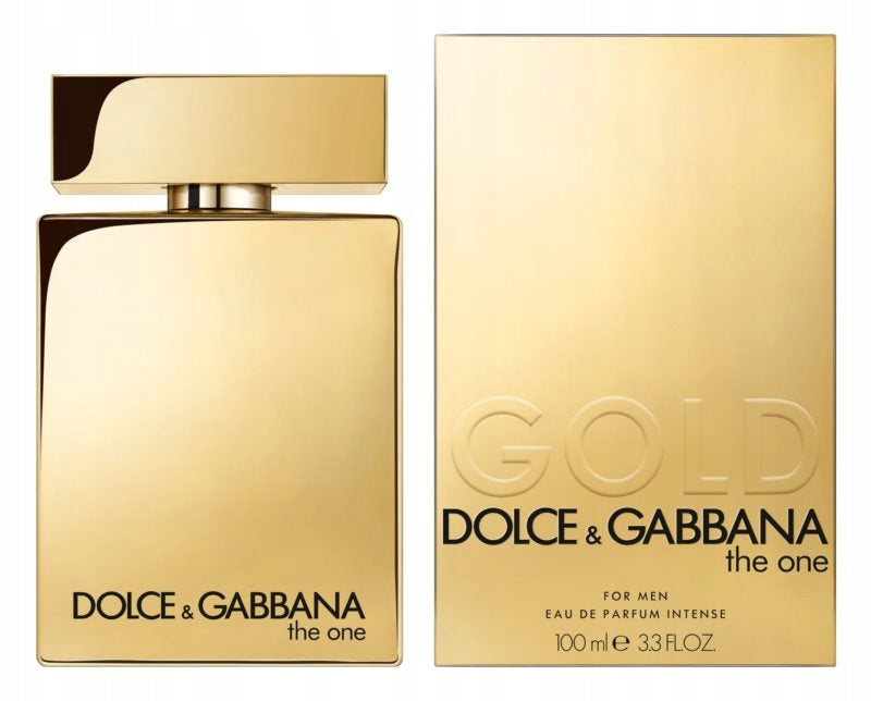 DOLCE & GABBANA THE ONE GOLD 100ml FOR MEN Packaging status original