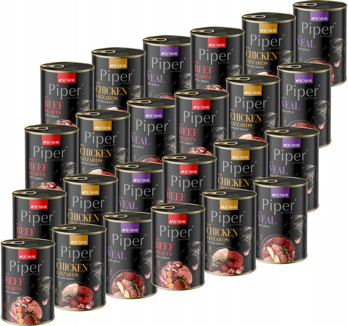 DOLINA NOTECI PIPER Junior MIX OF FLAVORS 24x400g