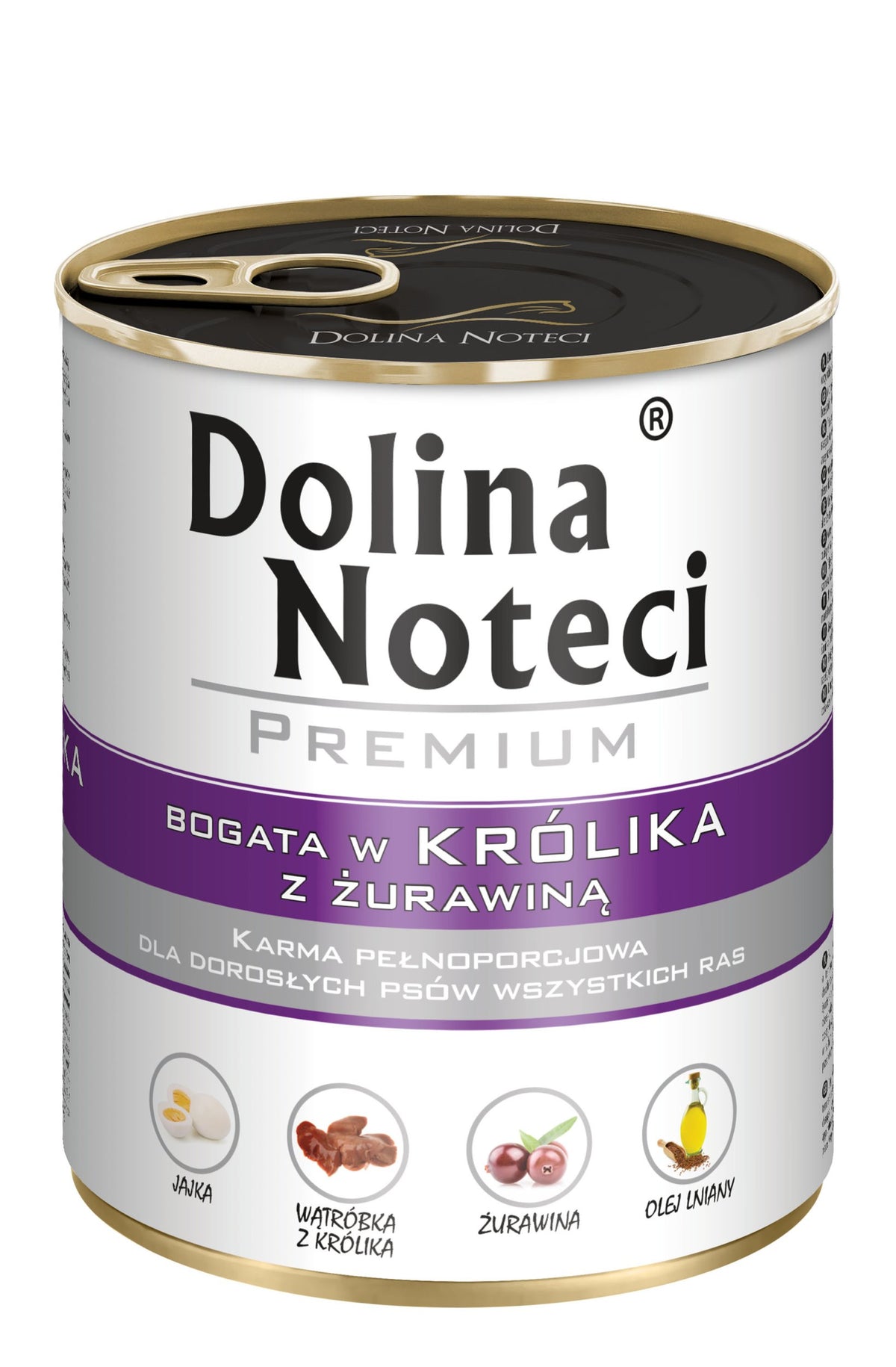 DOLINA NOTECI PREMIUM AMOK FOOD FOR DOGS 800G RABBIT