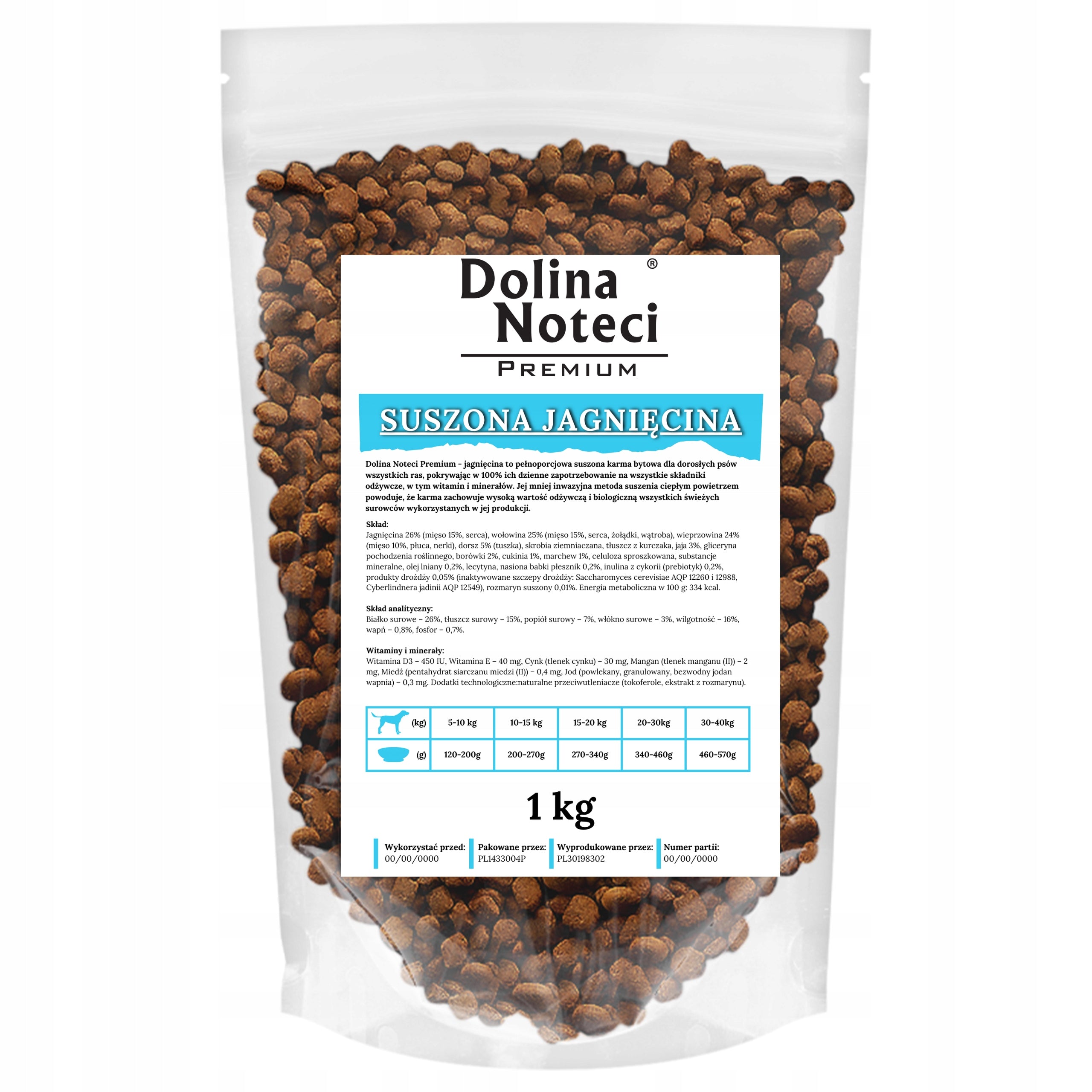 DOLINA NOTECI PREMIUM DRIED LAMB 1 KG EAN (GTIN) 5903641429450