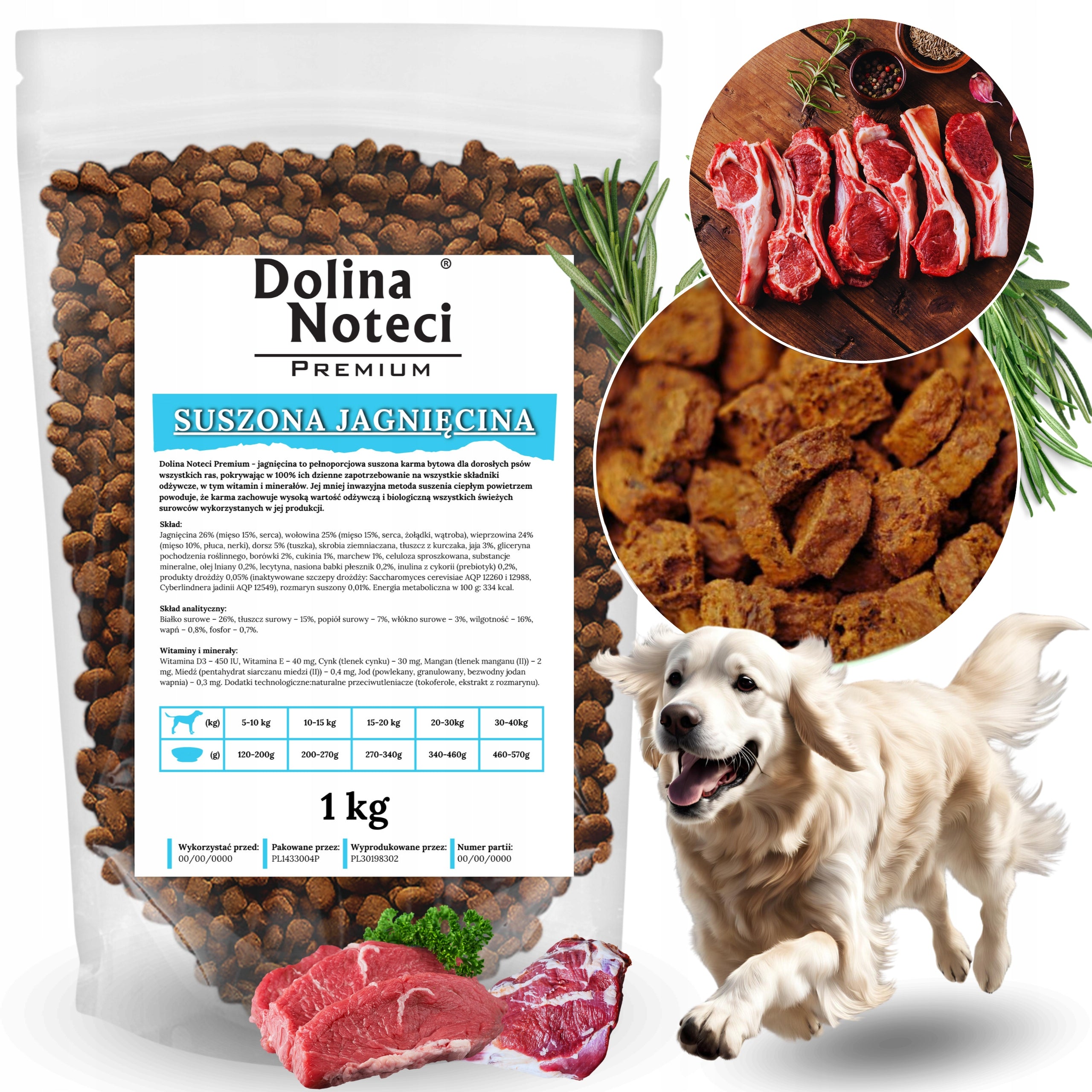 DOLINA NOTECI PREMIUM DRIED LAMB 1 KG