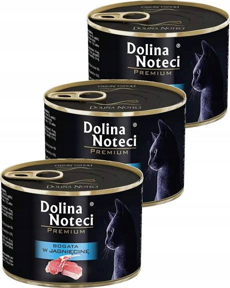 DOLINA NOTECI PREMIUM LAMB FOR CAT 12x185g