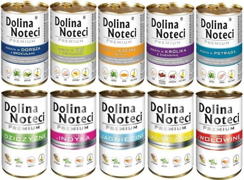 DOLINA NOTECI PREMIUM MIX OF FLAVORS 30 x 400g Manufacturer code DOLINA NOTECI Premium Karma dla psa 400g
