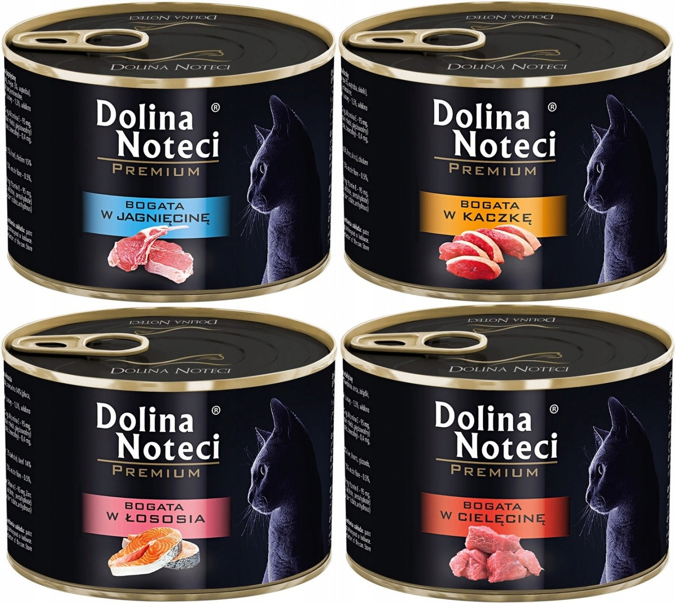 DOLINA NOTECI PREMIUM MIX OF FLAVORS FOR CAT 12x185g Packaging status original