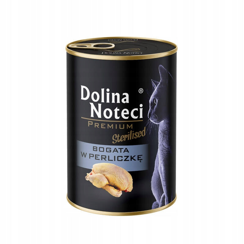 DOLINA NOTECI Premium Sterilised Wet Cat Food Guinea Fowl 12 x 400g Manufacturer code 5902921312291