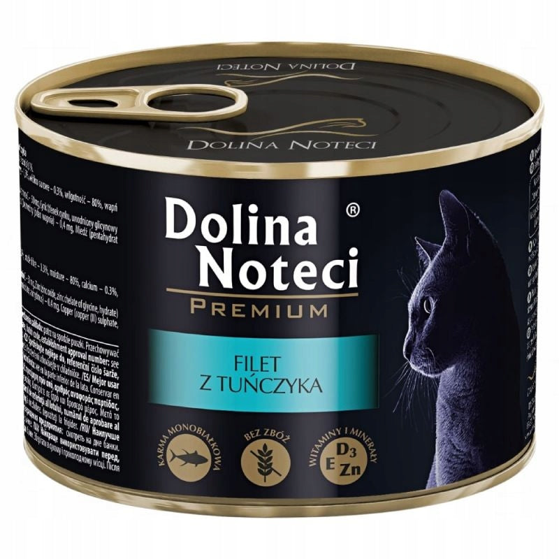 DOLINA NOTECI Premium Tuna Fillet for Cats 185g