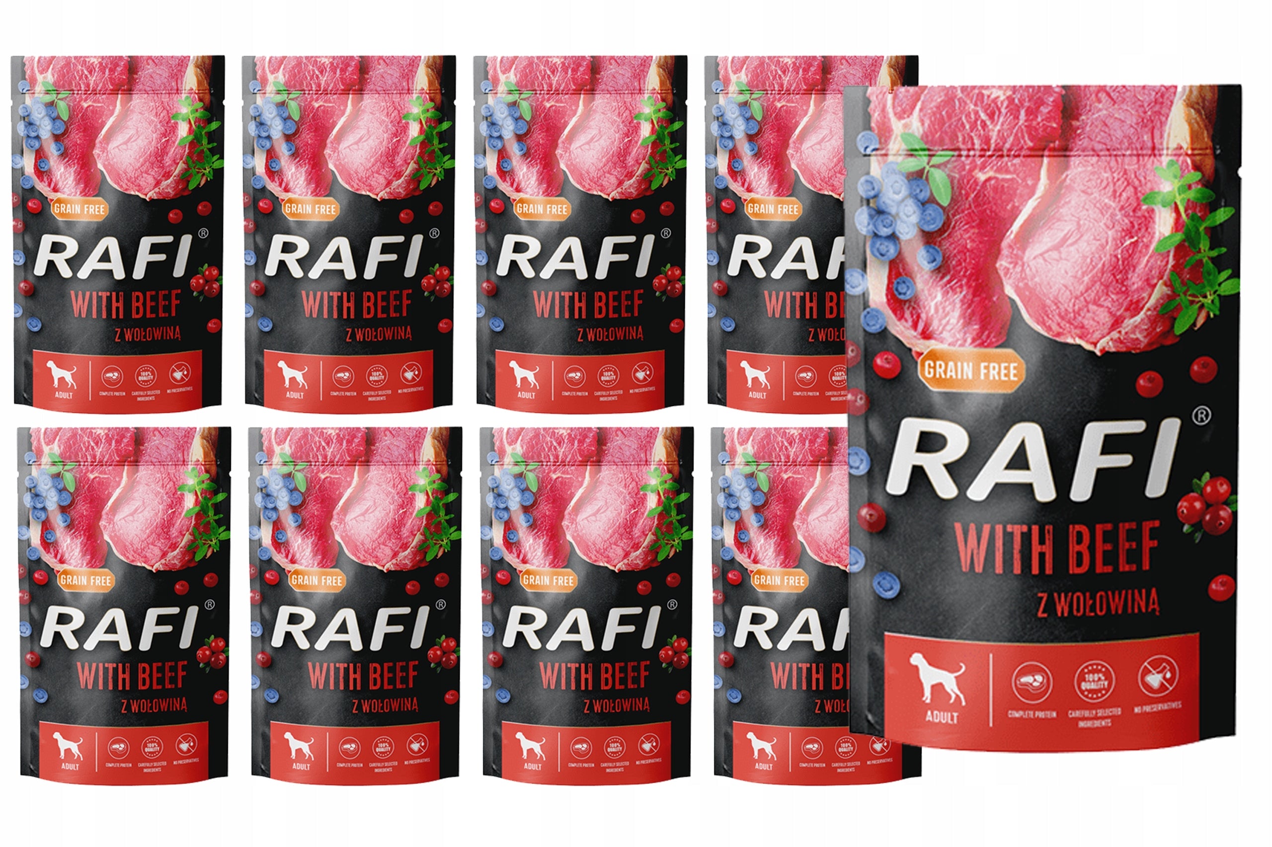DOLINA NOTECI RAFI GRAIN-FREE BEEF 10x500G