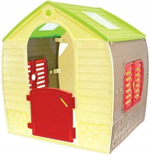 Kinderspielhaus Mochtoys Happy House 102cm x 88cm x 108cm, 11976, 2+ 