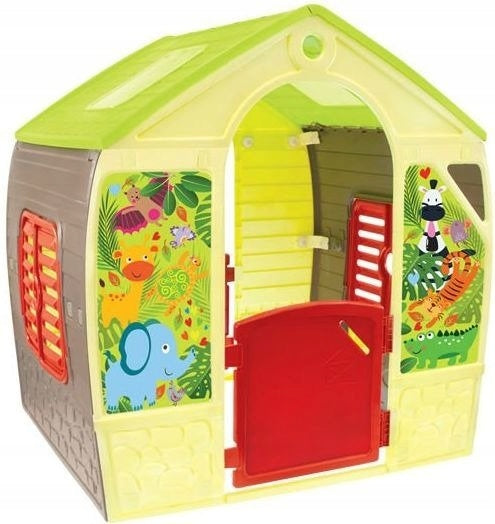 Kinderspielhaus Mochtoys Happy House 102cm x 88cm x 108cm, 11976, 2+ 