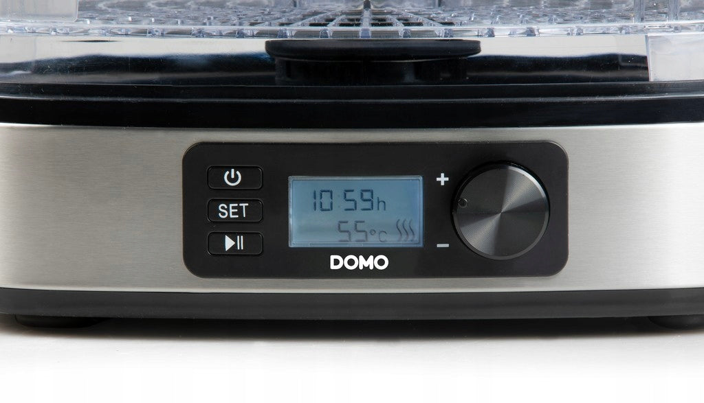 DOMO DO42602S Sušička ovoce - digitální Dominant color silver/gray