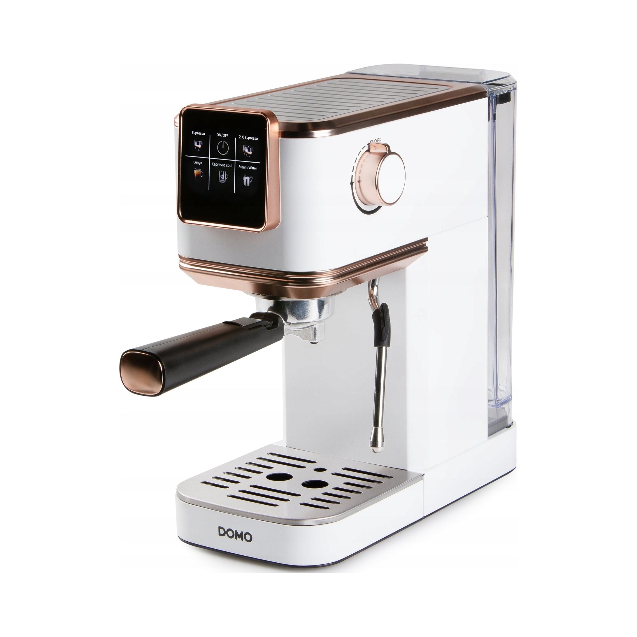 DOMO DO746K Coffee maker 1350W, 3in1, 20 bar, cappuccino espresso Packaging status original