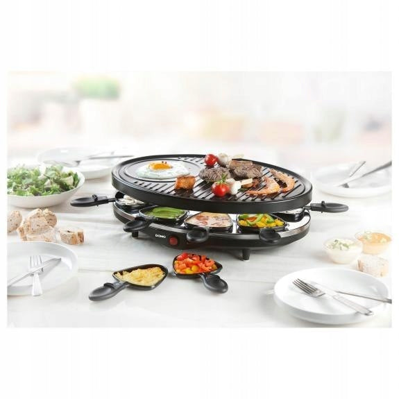 DOMO DO9038G raclette electric grill for 8 people Brand Domo