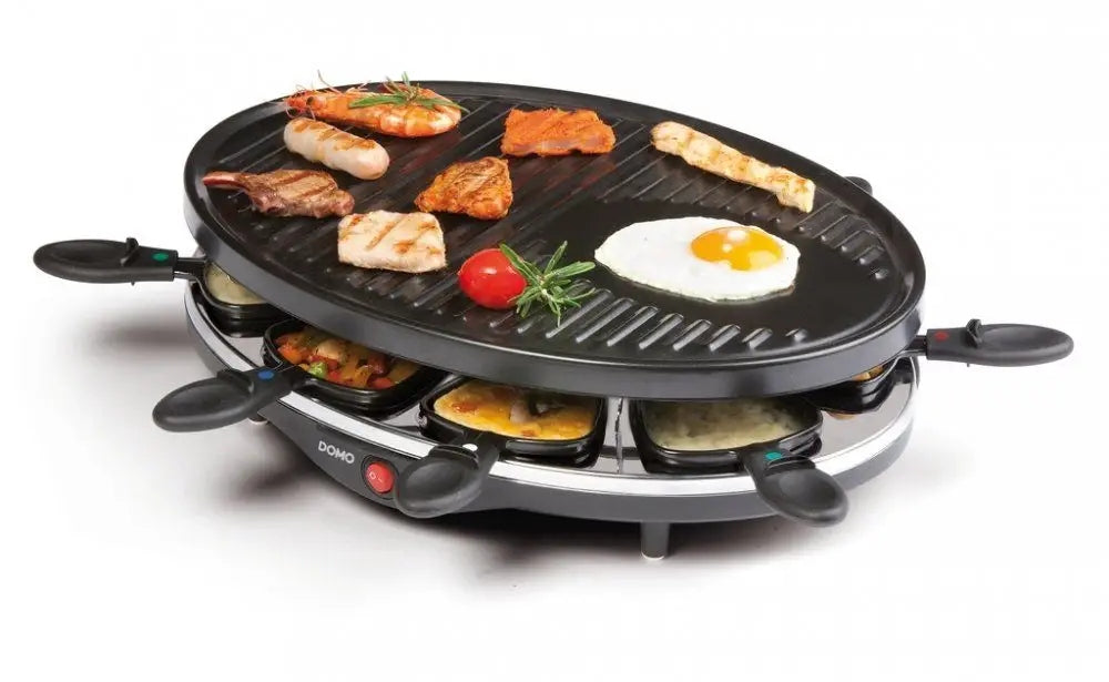DOMO DO9038G raclette electric grill for 8 people
