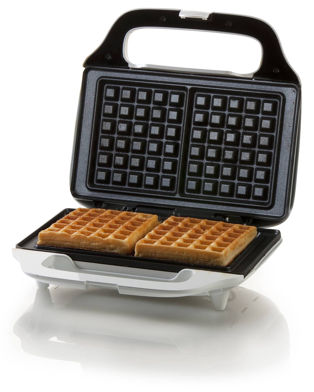 DOMO DO9133W XL waffle maker, 2 Belgian waffles, crispy large strong Brand Domo