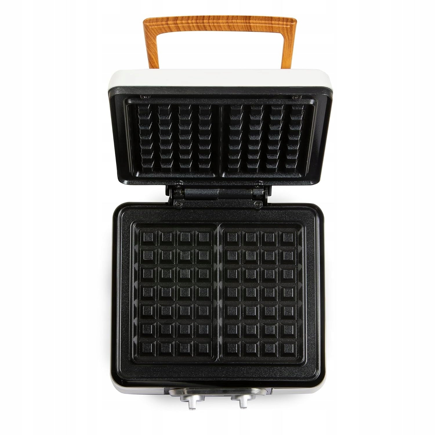 DOMO Double waffle iron 1520 W non-stick coating white Packaging status original
