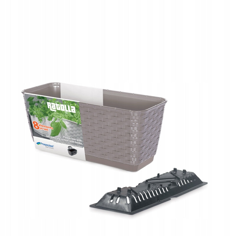 Topf Prosperplast Ratolla, 38,6 x 15,4 x 14,2 cm 