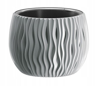Kunststofftopf DSK370-405U Schüssel Sandy, grau 