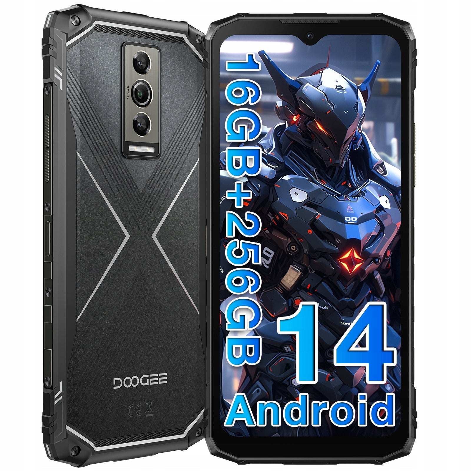 DOOGEE BLADE10PRO Android 14 smartphone 6.56" 16/256GB 5150mAh 50MP NFC
