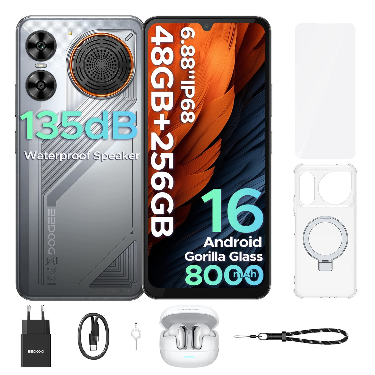 DOOGEE M30 Pro VIP Bílá