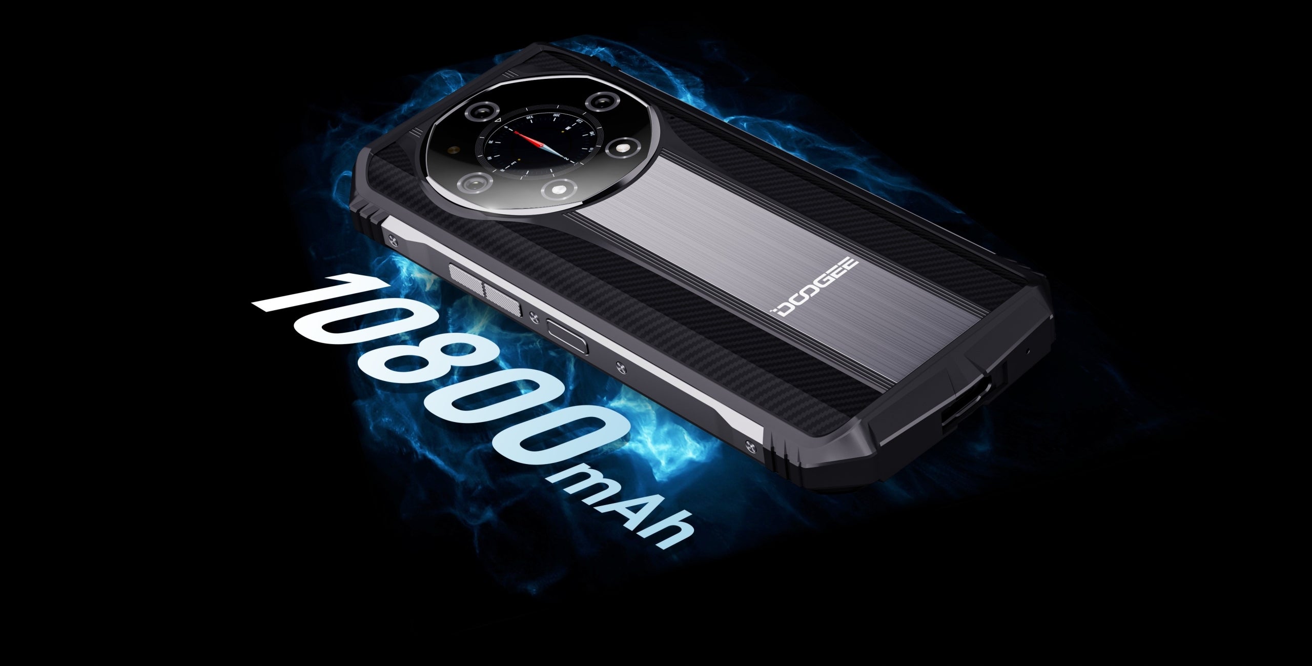 DOOGEE S110 Smartphone 22/256GB NFC ARMORED PHONE 66W 4G IP68 IP69K 120Hz Brand DOOGEE