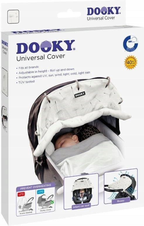 DOOKY Universal car seat cover sun visor UPF50+