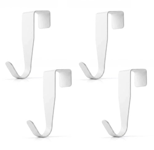 DOOR HOOKS WITHOUT DRILLING CARBON STEEL CLOTHES HANGERS SET OF 8 Brand no brand