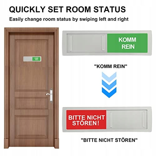 DOOR SIGN SLIDING PRIVACY ACRYLIC FOR APARTMENT acrylic Manufacturer code Bez marki