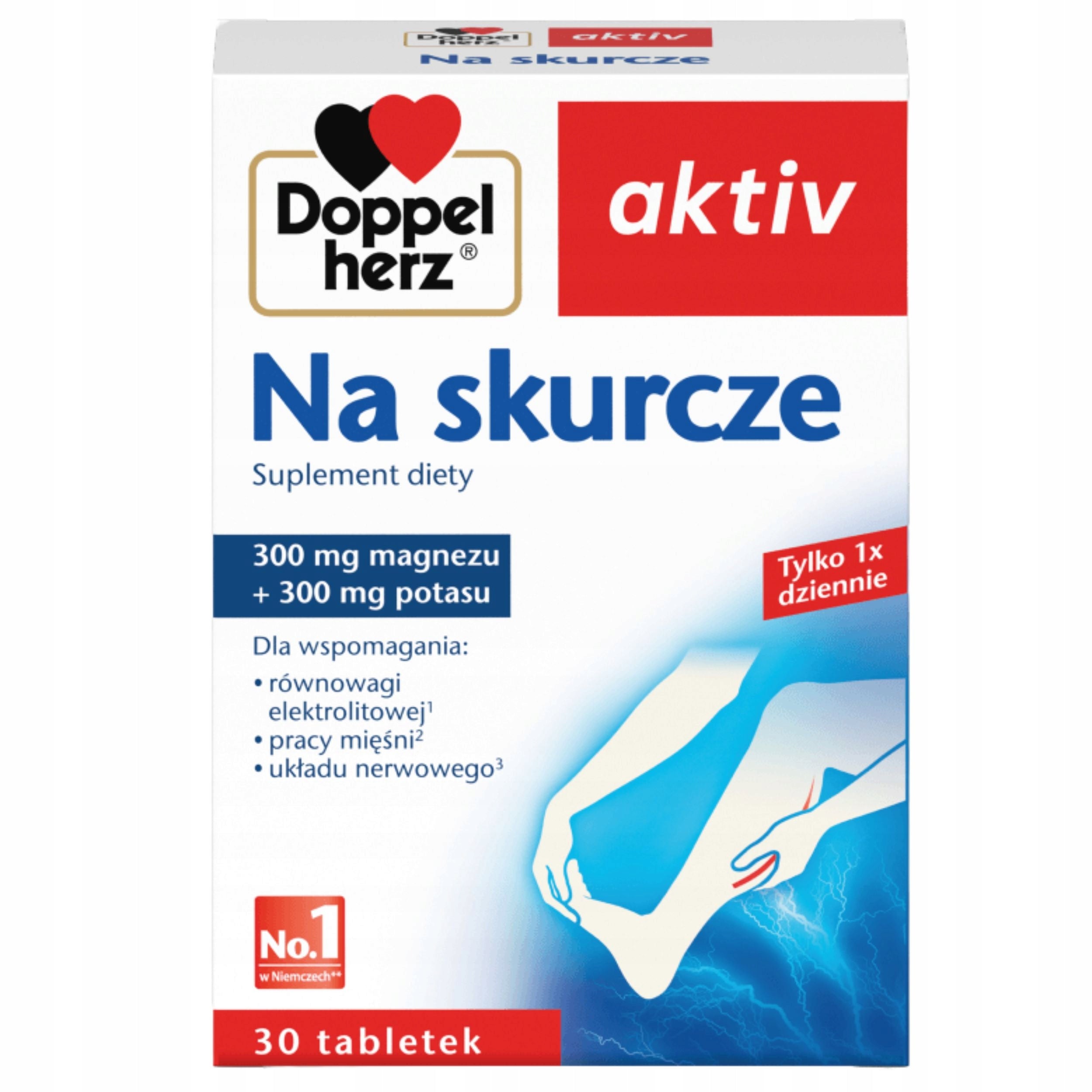 DOPPELHERZ AKTIV For contractions 30 tabl. Brand Queisser Pharma