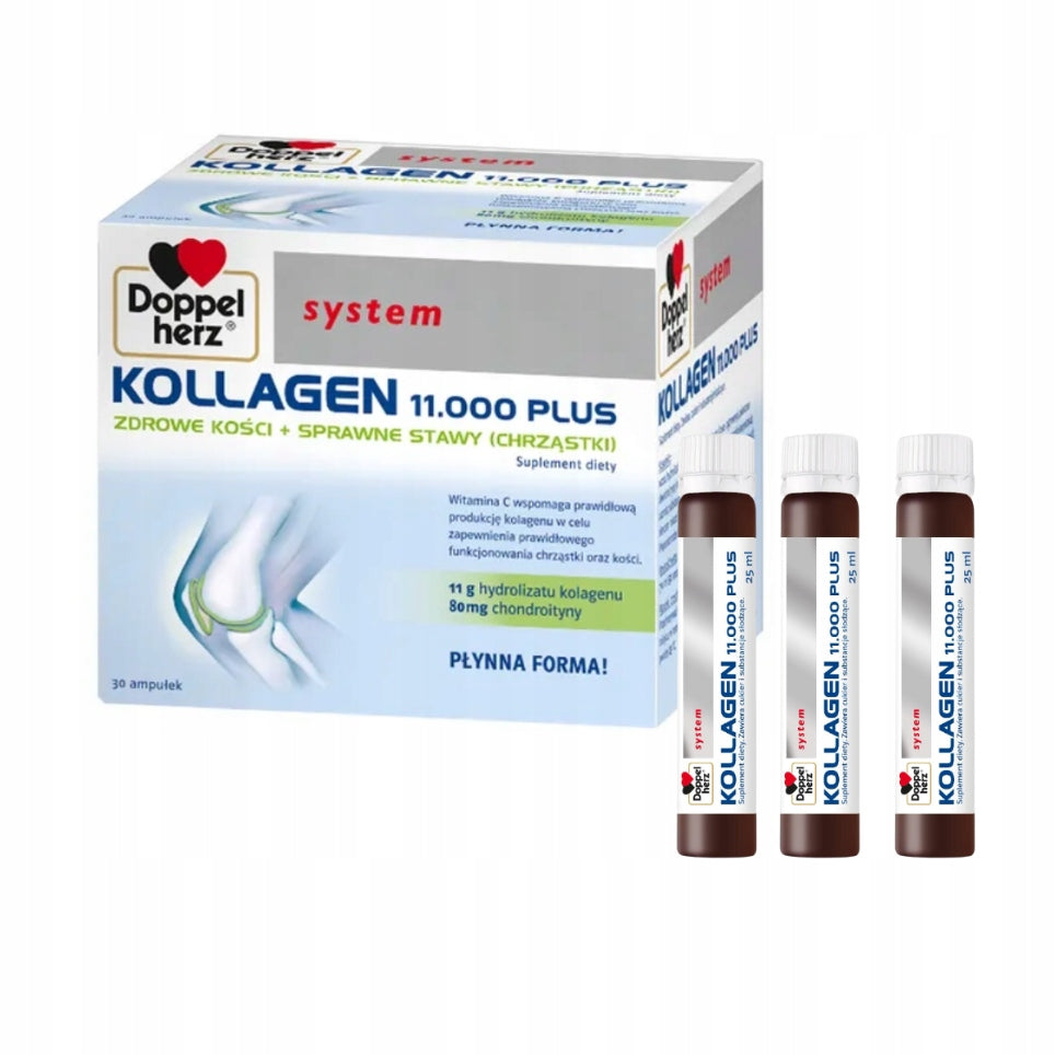 DOPPELHERZ KOLLAGEN SYSTEM PLUS 11.000 1 AMPOULE Brand doppelherz
