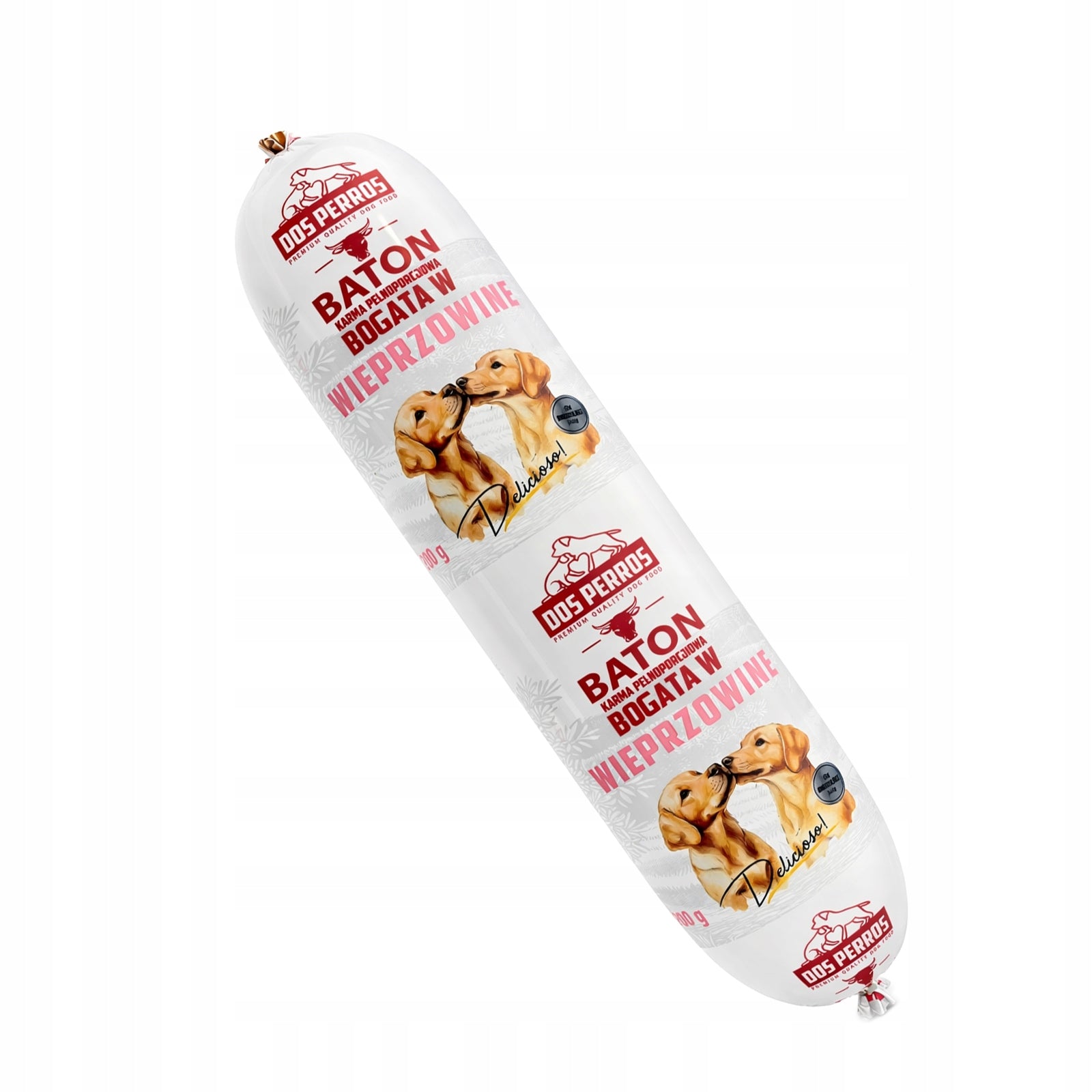 DOS PERROS Wet Dog Food Pork Bar 900g