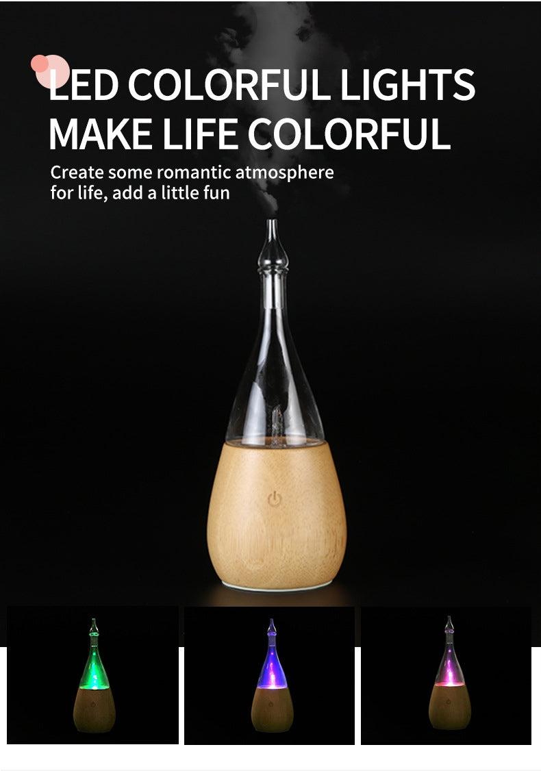 DOSMO Nebulizer for Essential Oils Anhydrous with Adjustable Intensity Dominant color clear