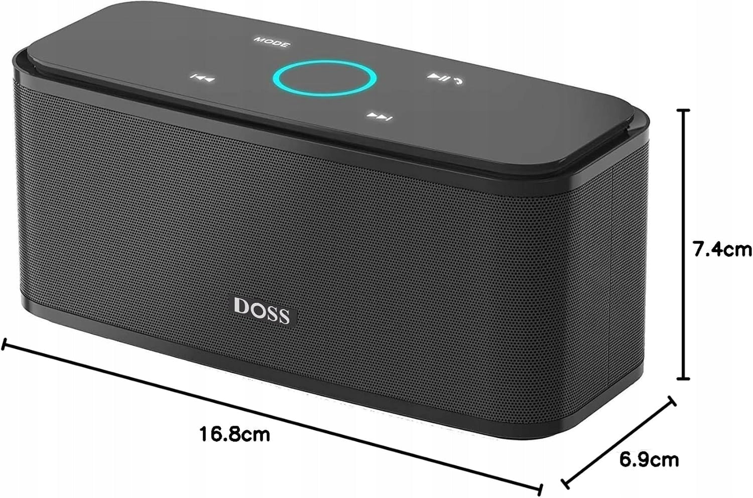 DOSS BLUETOOTH SPEAKER HD SOUND WITH IPX5 BASS SPEAKERPHONE FOR HOME Model other