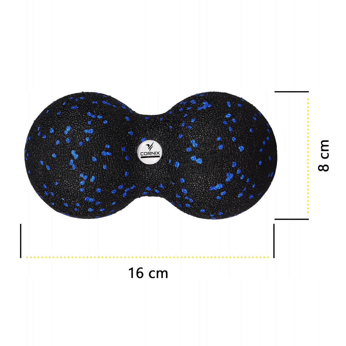 DOUBLE BALL CORNIX MASSAGE BALL ROLLER FOR MUSCLES HARD EPP 8CM Manufacturer code XR-0122