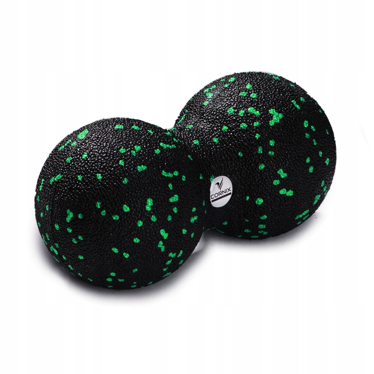 DOUBLE BALL CORNIX MASSAGE BALL ROLLER FOR MUSCLES HARD EPP 8CM