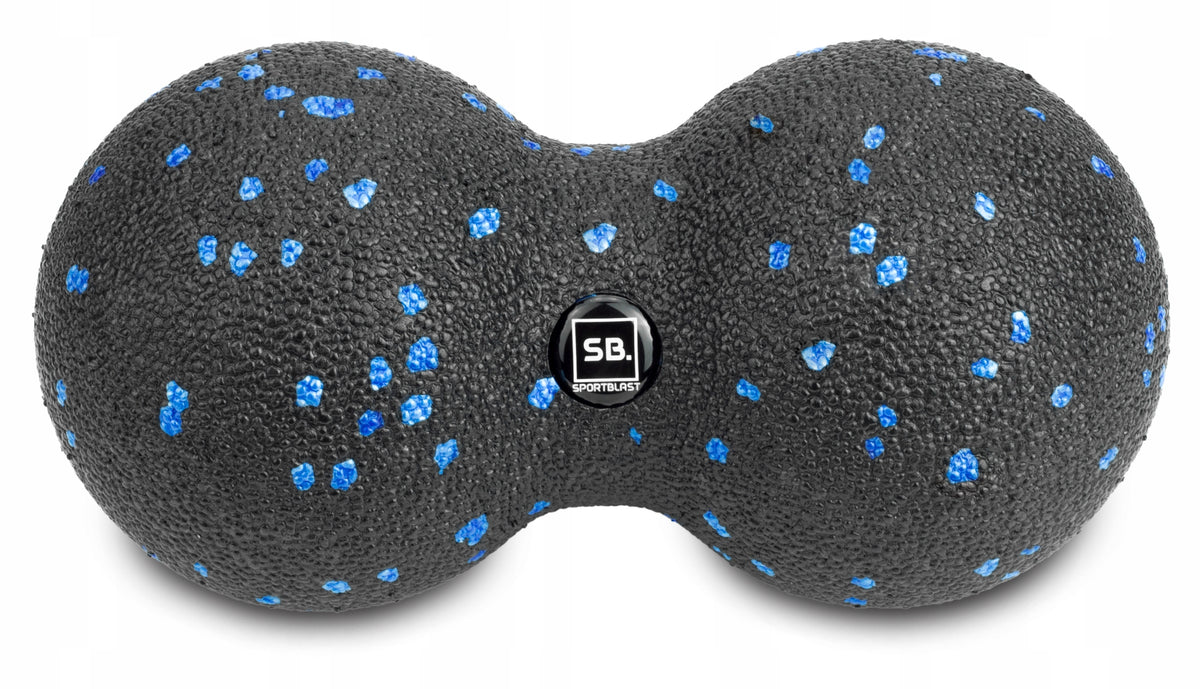 DOUBLE BALL DUOBALL FOR ROLLING MUSCLE MASSAGE HARD EPP 8CM Brand Hop-Sport