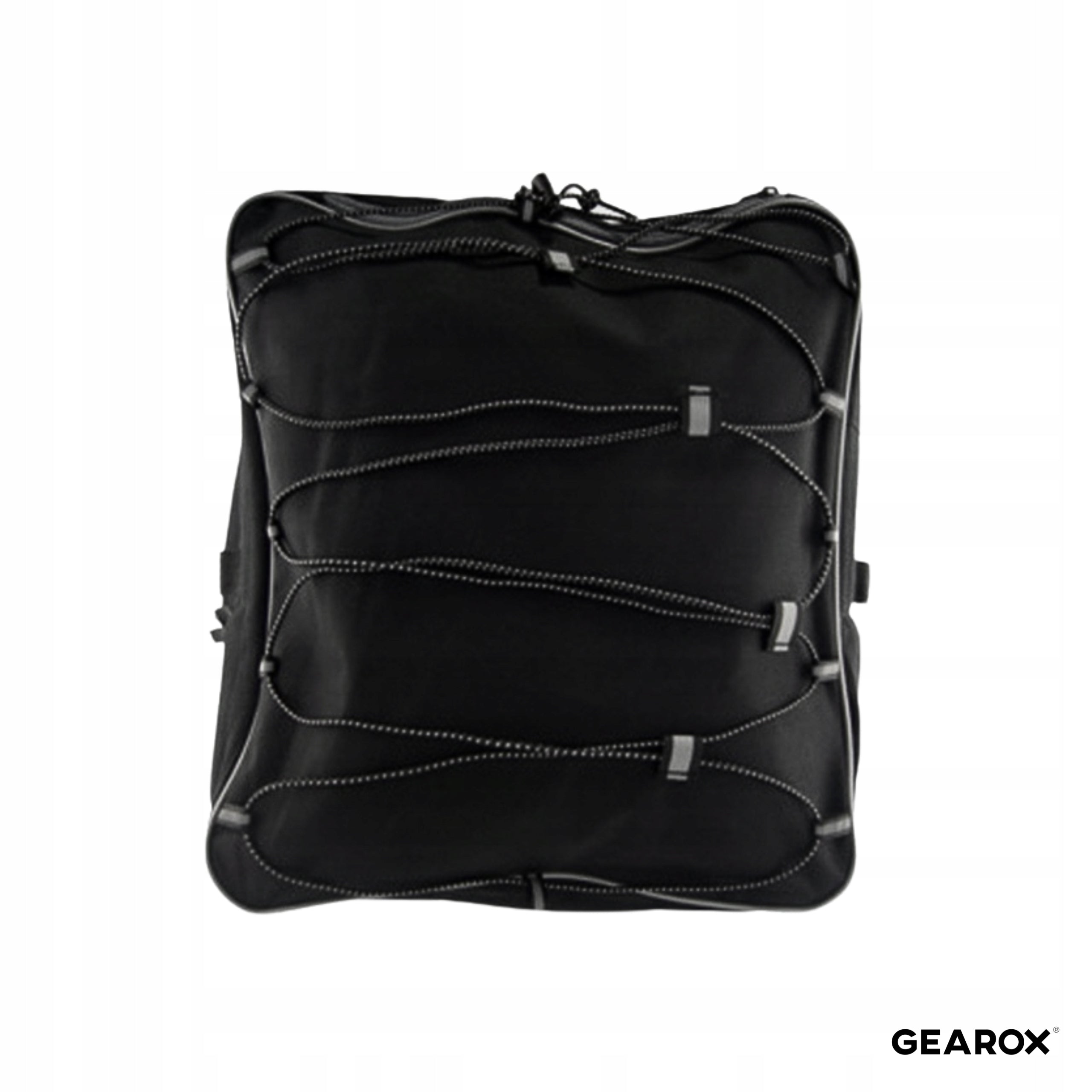 DOUBLE BICYCLE BAG FOR LUGGAGE COMPARTMENT WATERPROOF POUCH ROOMY LARGE BLACK Packaging status original