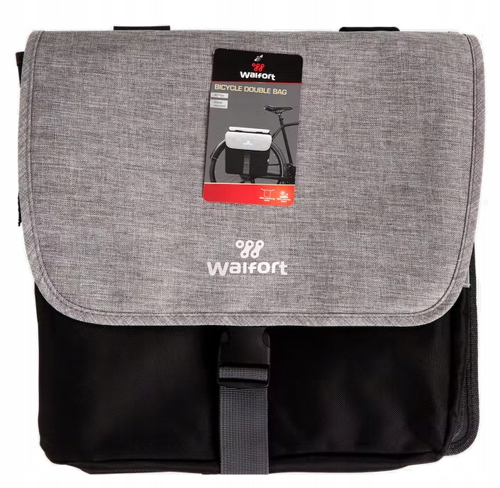 DOUBLE BIKE BAG FOR TRUNK WATERPROOF 40L WALFORT 36x34x17 cm Brand Walfort